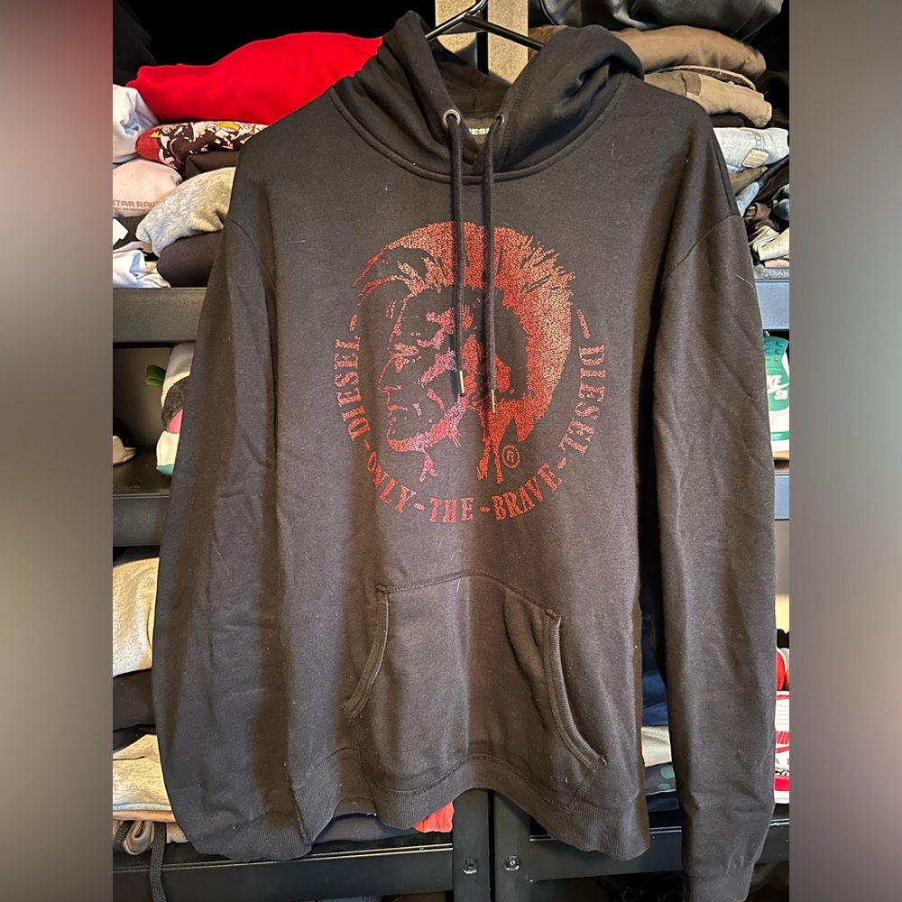 Diesel hoodie size Large